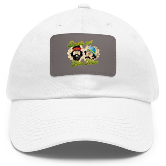Discover Daves Not Here Man Dad Hat With Leather Patch, Cheech And Chong Dad Hat With Leather Patch