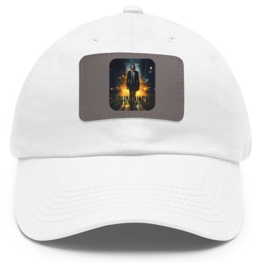 Discover Unisex John Wick Dad Hat With Leather Patch of a Dad Hat With Leather Patch Classic Dad Hat With Leather Patch