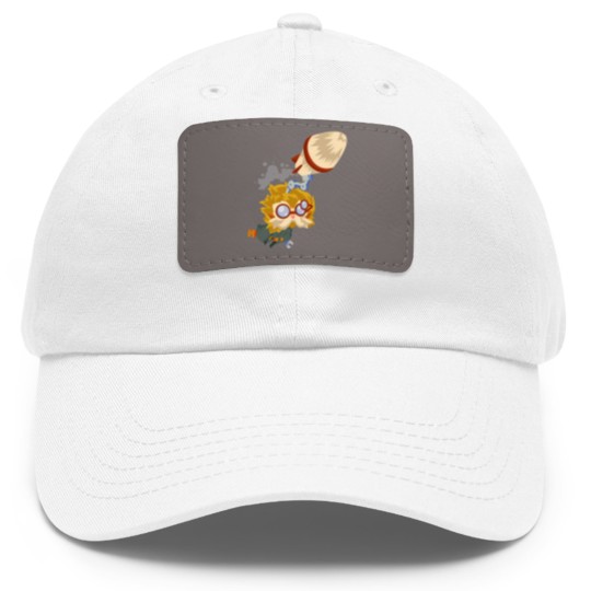Discover Heimerdinger Dad Hat With Leather Patch