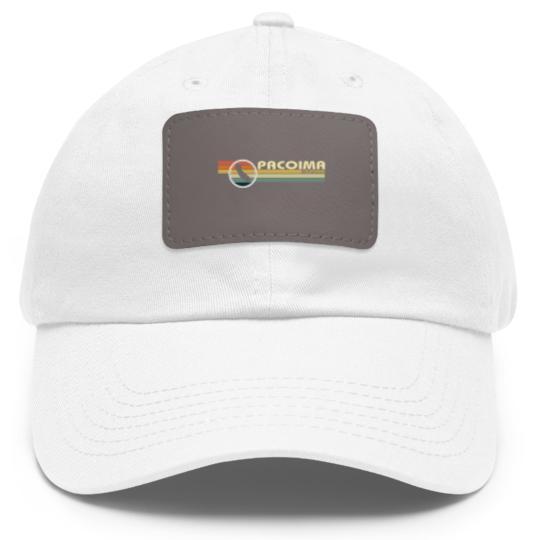 Discover Pacoima California vintage 1980s style - Pacoima California - Dad Hat With Leather Patch
