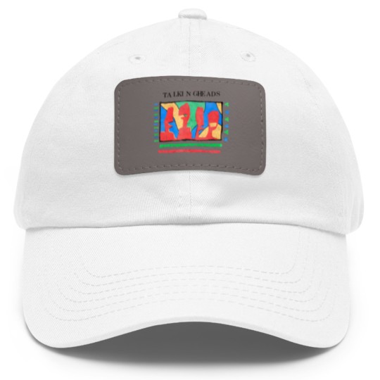 Discover Talking Heads Vintage Distressed - Talking Heads - Dad Hat With Leather Patch