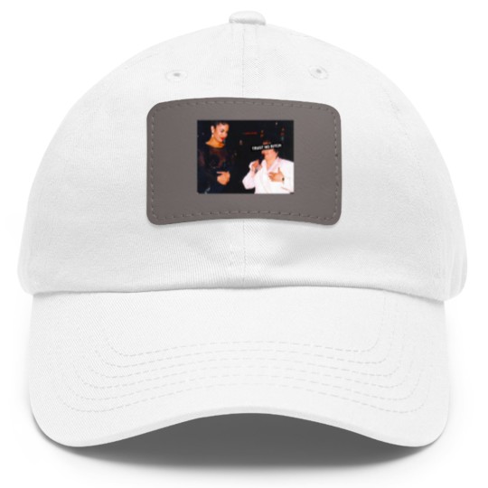 Discover Trust No Bitch - Selena Quintanilla Graphic Dad Hat With Leather Patch