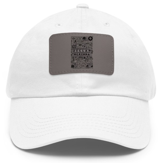 Discover Declan McKenna Dad Hat With Leather Patch, Declan McKenna Album, Declan McKenna Band Dad Hat With Leather Patch
