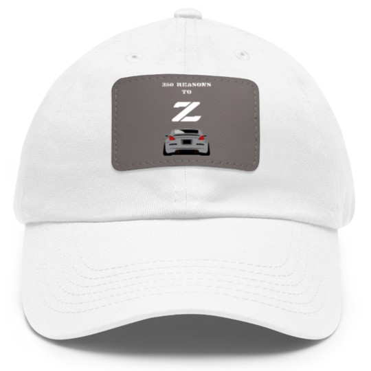 Discover 350 RESONS TO Z Dad Hat With Leather Patch