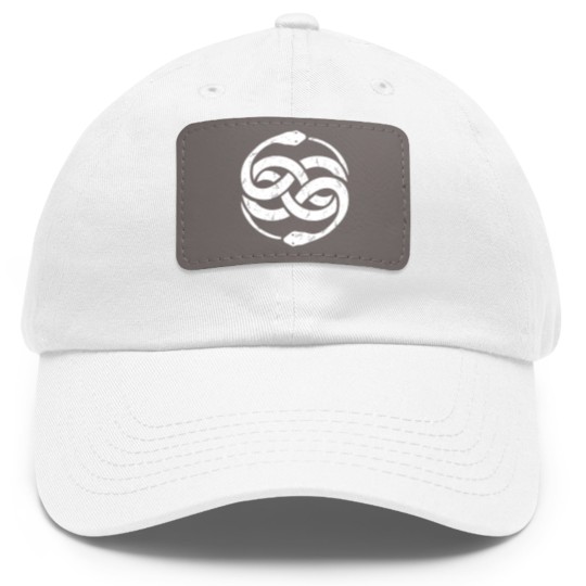 Discover The NeverEnding Story Snake Symbol - The Neverending Story - Dad Hat With Leather Patch