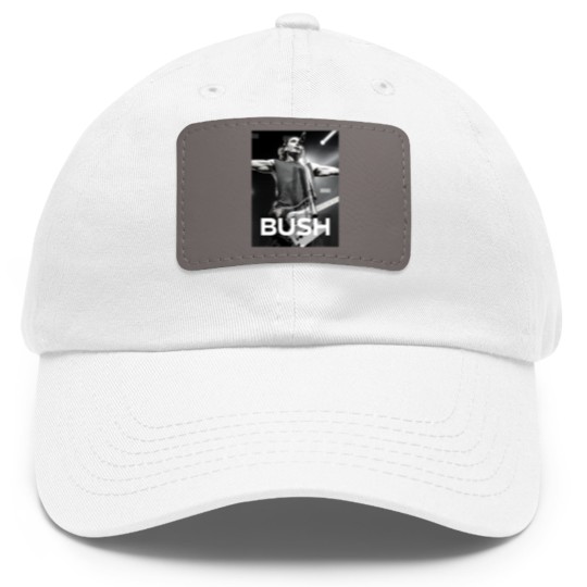 Discover BUSH ROCK BAND Tour - Bush Fan Edition - Nostalgic 90s Dad Hat With Leather Patch