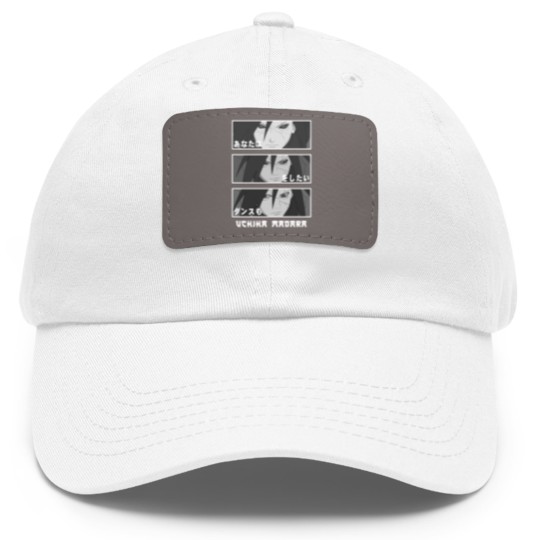 Discover dance with the god of the eyes - Madara - Dad Hat With Leather Patch