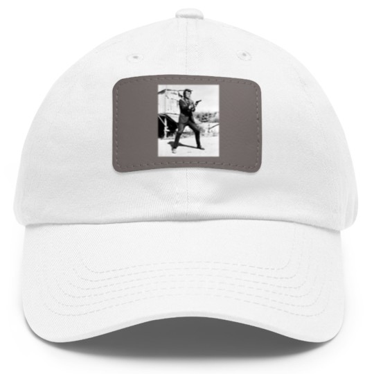 Discover Clint Eastwood Dad Hat With Leather Patch