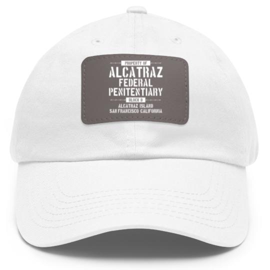Discover Alcatraz - California - The Rock - Jail - Prison Dad Hat With Leather Patch