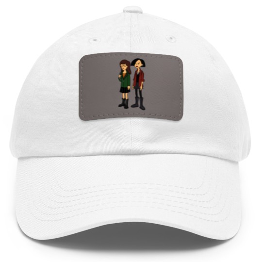Discover Daria and Jane Dad Hat With Leather Patch