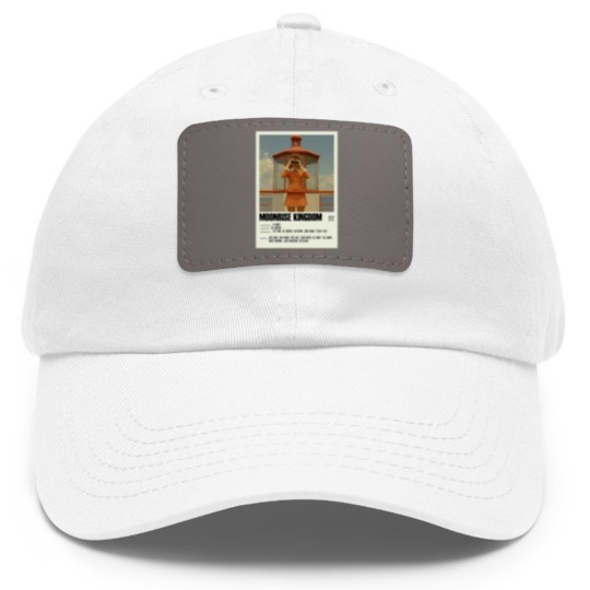Discover Moonrise Kingdom Alternative Art Movie Large 1 Dad Hat With Leather Patch Dad Hat With Leather Patch Gift Gifts Moonrise Kingdom Dad Hat With Leather Patch