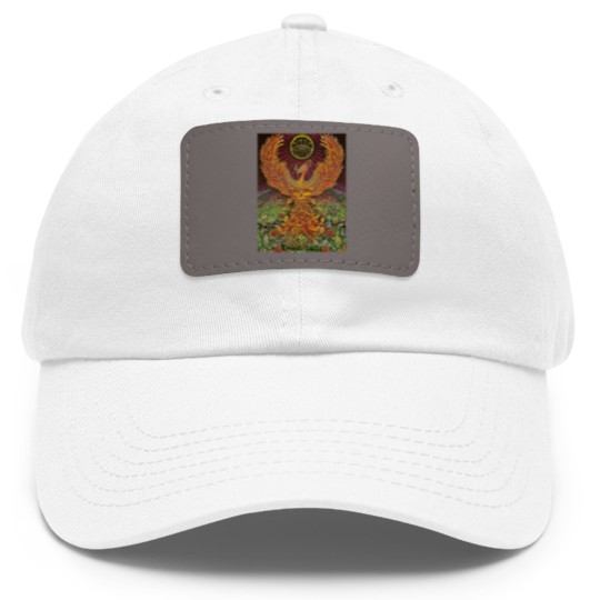 Discover Grateful Phoenix Dead Dad Hat With Leather Patch