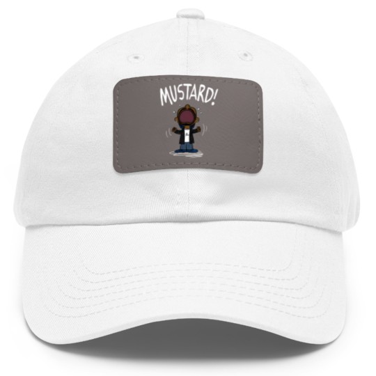Discover Kendrick Lamar Mustard Music Dad Hat With Leather Patch