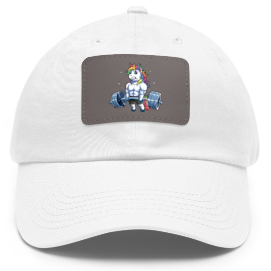 Discover Unicorn Weightlifting Dad Hat With Leather Patch, Unicorn Dad Hat With Leather Patch, Unicorn Gifts, Gym Dad Hat With Leather Patch, Workout Dad Hat With Leather Patch