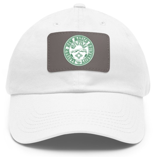 Discover Eastern New Mexico University style Dad Hat With Leather Patch