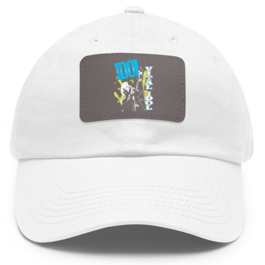 Discover Billy Idol - Vital Idol Dad Hat With Leather Patch