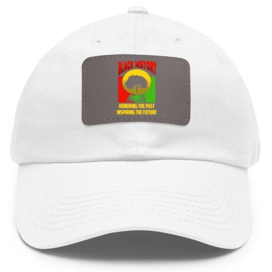 Discover Black History Dad Hat With Leather Patch