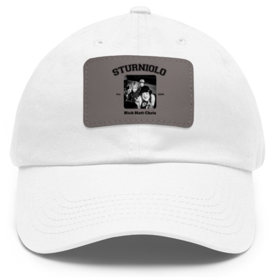 Discover Sturniolo Triplets Dad Hat With Leather Patch, Versus Tour Dad Hat With Leather Patch