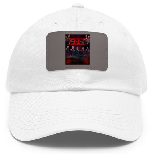 Discover 9-1-1  Cast Purple Red Haze Dad Hat With Leather Patch