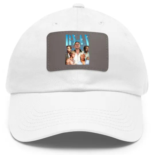 Discover RYAN GOSLING Dad Hat With Leather Patch, Ryan Gosling Dad Hat With Leather Patch, Ryan Gosling Dad Hat With Leather Patch