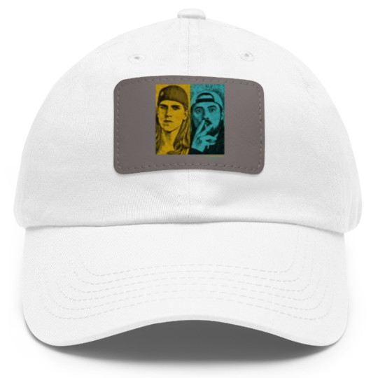 Discover Jay and Silent Bob. - Jay And Silent Bob - Dad Hat With Leather Patch