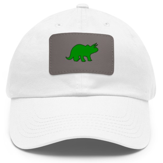 Discover dino 141 Dad Hat With Leather Patch