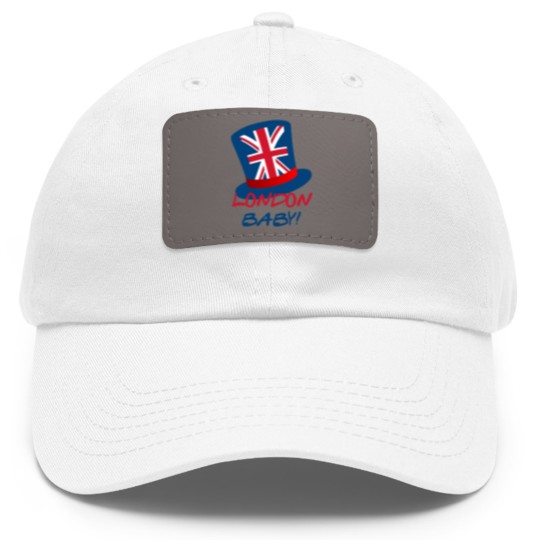 Discover Joey s London Hat London Baby Dad Hat With Leather Patch