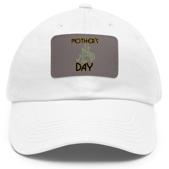 Discover mother day Dad Hat With Leather Patch