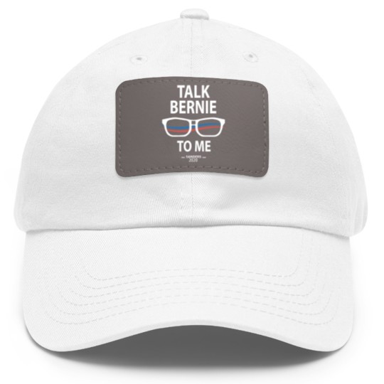 Discover Funny Bernie Sanders Bernie Sanders Talk Bernie to Dad Hat With Leather Patch