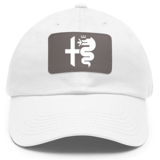 Discover Alfa Dad Hat With Leather Patch, Alfa Dad Hat With Leather Patch