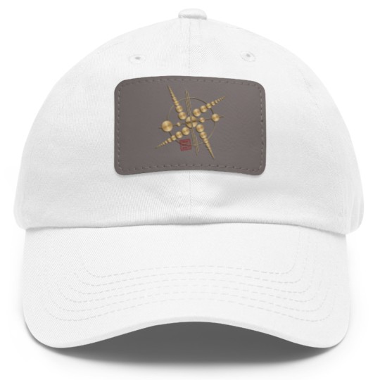 Discover Crop circle 44 Dad Hat With Leather Patch