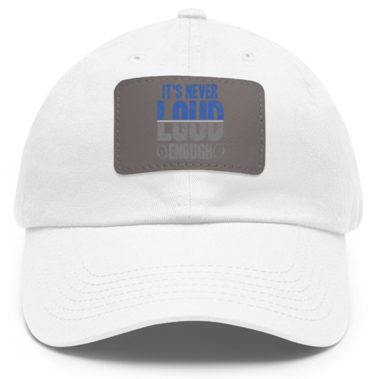Discover Car Audio Sound System Speaker Loud Bass Dad Hat With Leather Patch