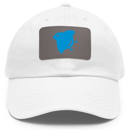Discover plover Dad Hat With Leather Patch