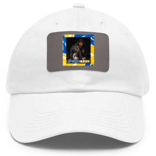 Discover azov ukraine Dad Hat With Leather Patch
