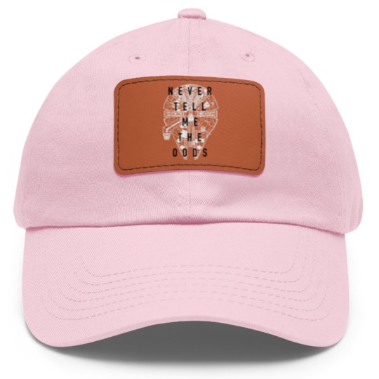 Discover PRO Falcon Never Tell Me The Odds Dad Hat With Leather Patch