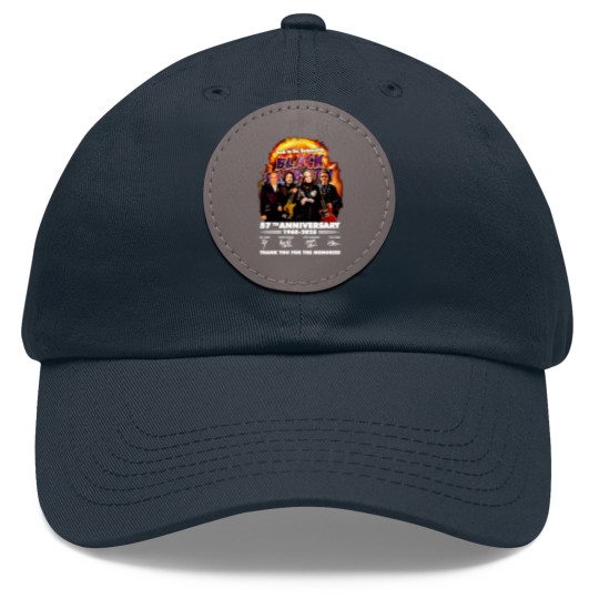 Discover Black Sabbath Band back to the beginning 2025 Dad Hat With Leather Patch