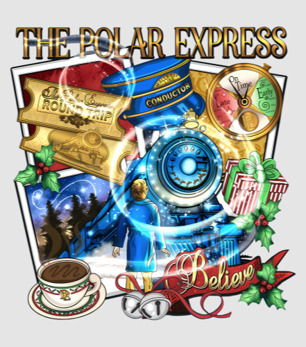 Discover 22 Christmas Polar Express Digital Files