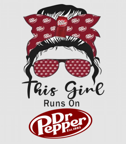Discover This girl runs on Dr. Pepper Digital Files