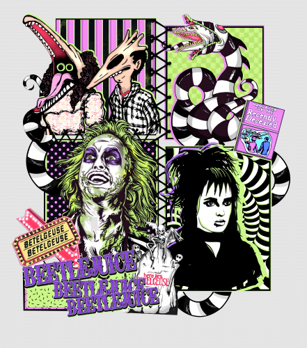 Discover Beetlejuice, Never trust the living Digital Files, Beetlejuice 1988 Movie Digital Files