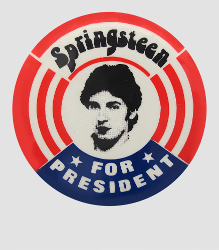 Discover Bruce Springsteen Digital Files - Springsteen for President