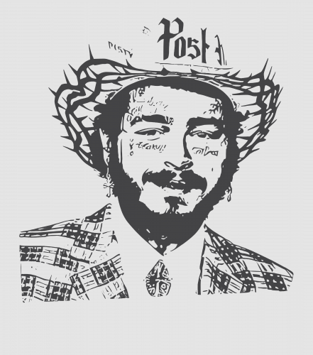 Discover post Malone Cowboy Digital Files, Music Merch, Country Music