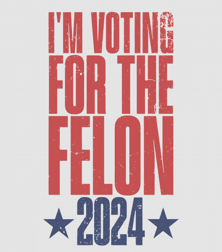 Discover I'm Voting For The Felon 2024 Digital Files