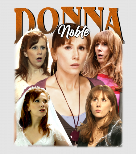 Discover Limited Donna Noble Vintage Digital Files, Gift For Woman
