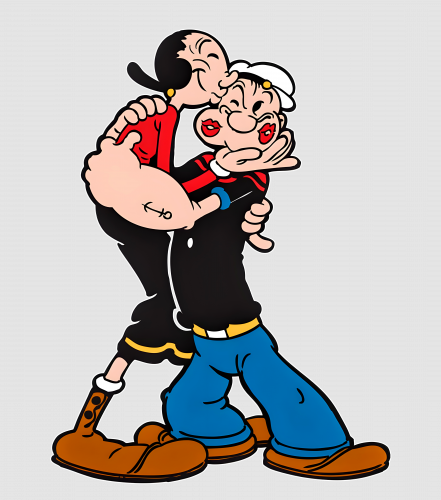 Discover Popeye and Olive Active Digital Files