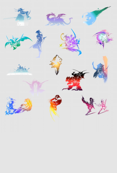 Discover final fantasy logo Digital Files