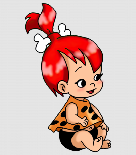Discover Pebbles Flintstone Digital Files