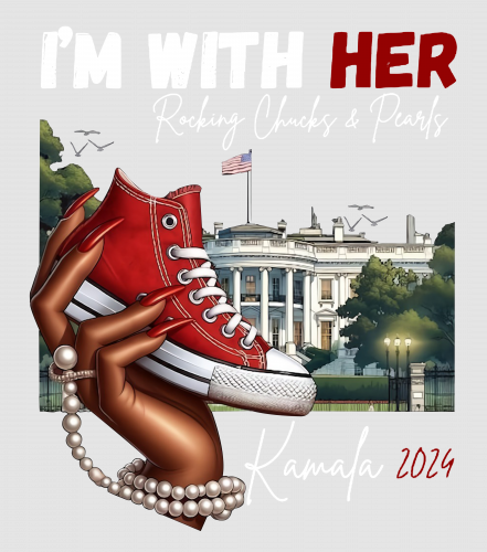 Discover Im With Her:  Rocking Chucks and Pearls, Kamala Harris Digital Files, Presidential Elect