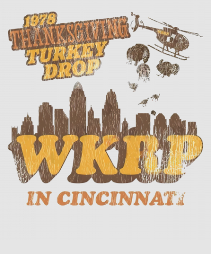 Discover Vintage WKRP in Cincinnati Digital Files, 1978 Thanksgiving Turkey Drop Thanksgiving Digital Files