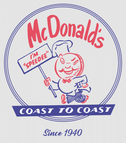 Discover McDonald vintage speedee coast to coast Digital Files