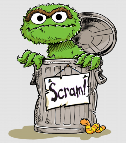 Discover Oscar the Grouch Scram Digital Files